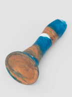 Lovehoney Ocean Textured Dildo 5.5 Inch, Blue