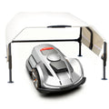 Robot Mower Garage, Rainproof UV-Proof Shelter for All Mowers | Thickened 600D Oxford fabric | Rust-proof steel frame | 35.5×29×17in | Fits Lymow, Segway, , , &amp; more
