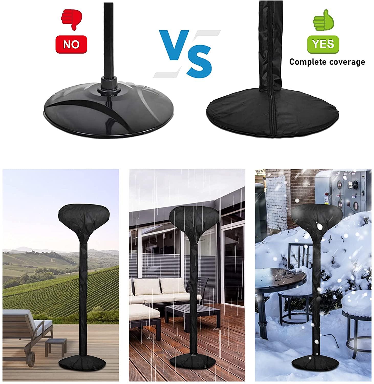 Electric patio heater (full coverage for patio heater)