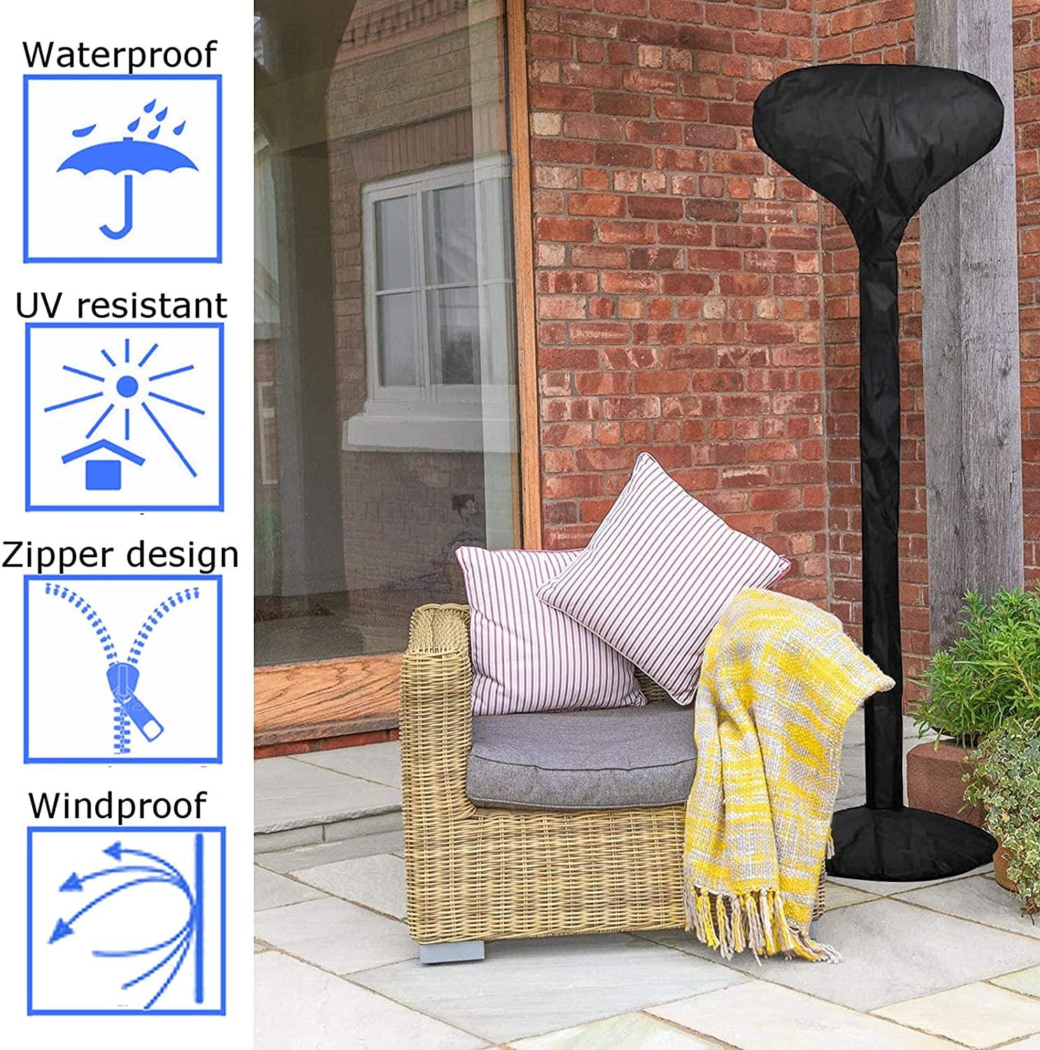 Electric patio heater (full coverage for patio heater)