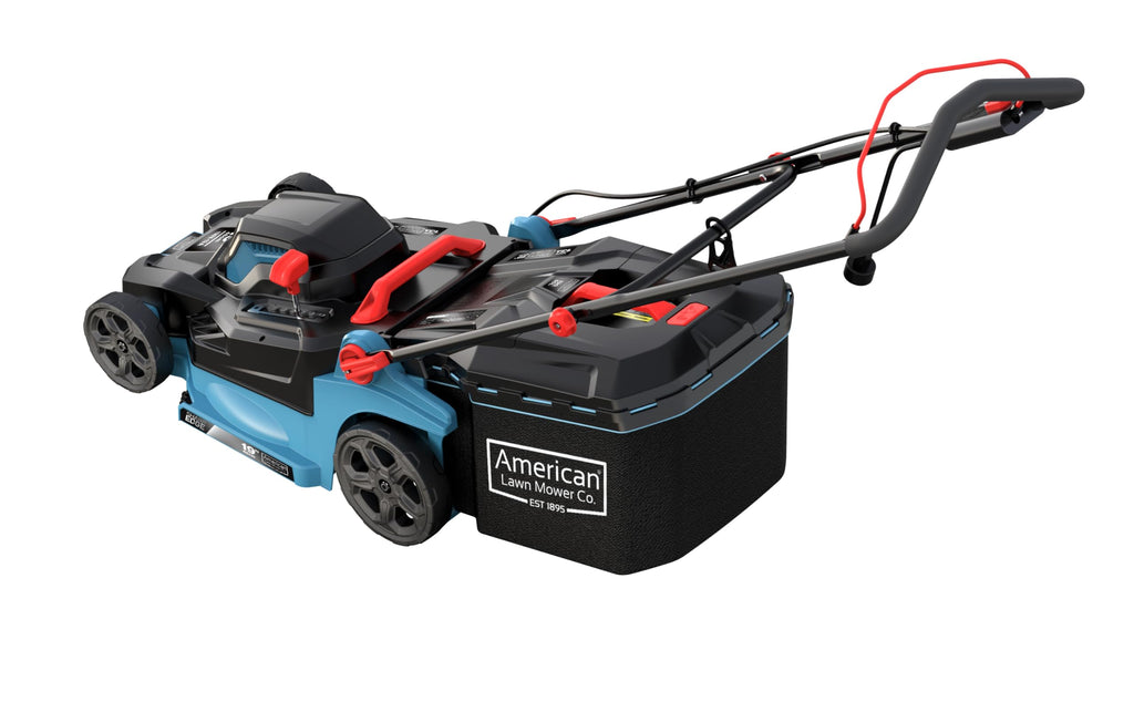 51319 19-inch 13-Amp Corded Electric Push Lawn Mower with Grass Bag
