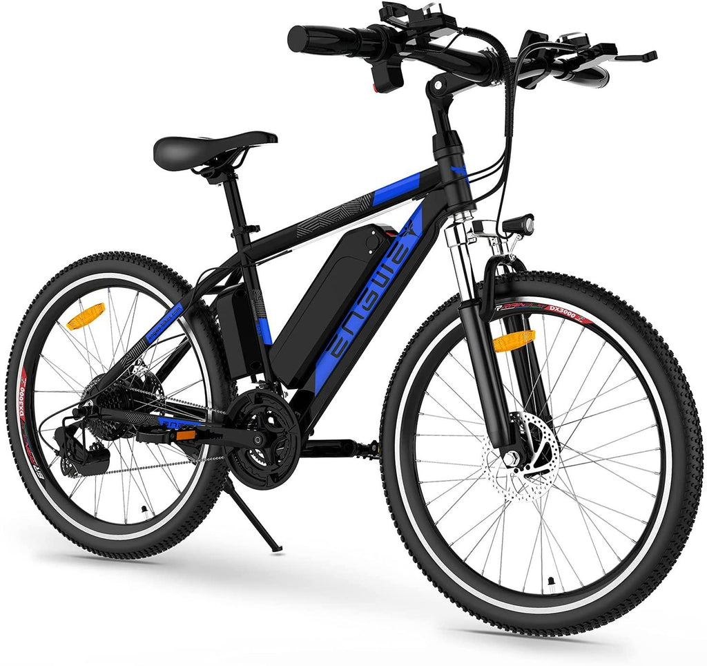 ENGWE Electric Bike Adult Electric Mountain Bike 250W E-Bike 26'' Electric Bicycle with Removable 36V 8Ah Battery, Professional 21 Speed Gear Electric Bicycle