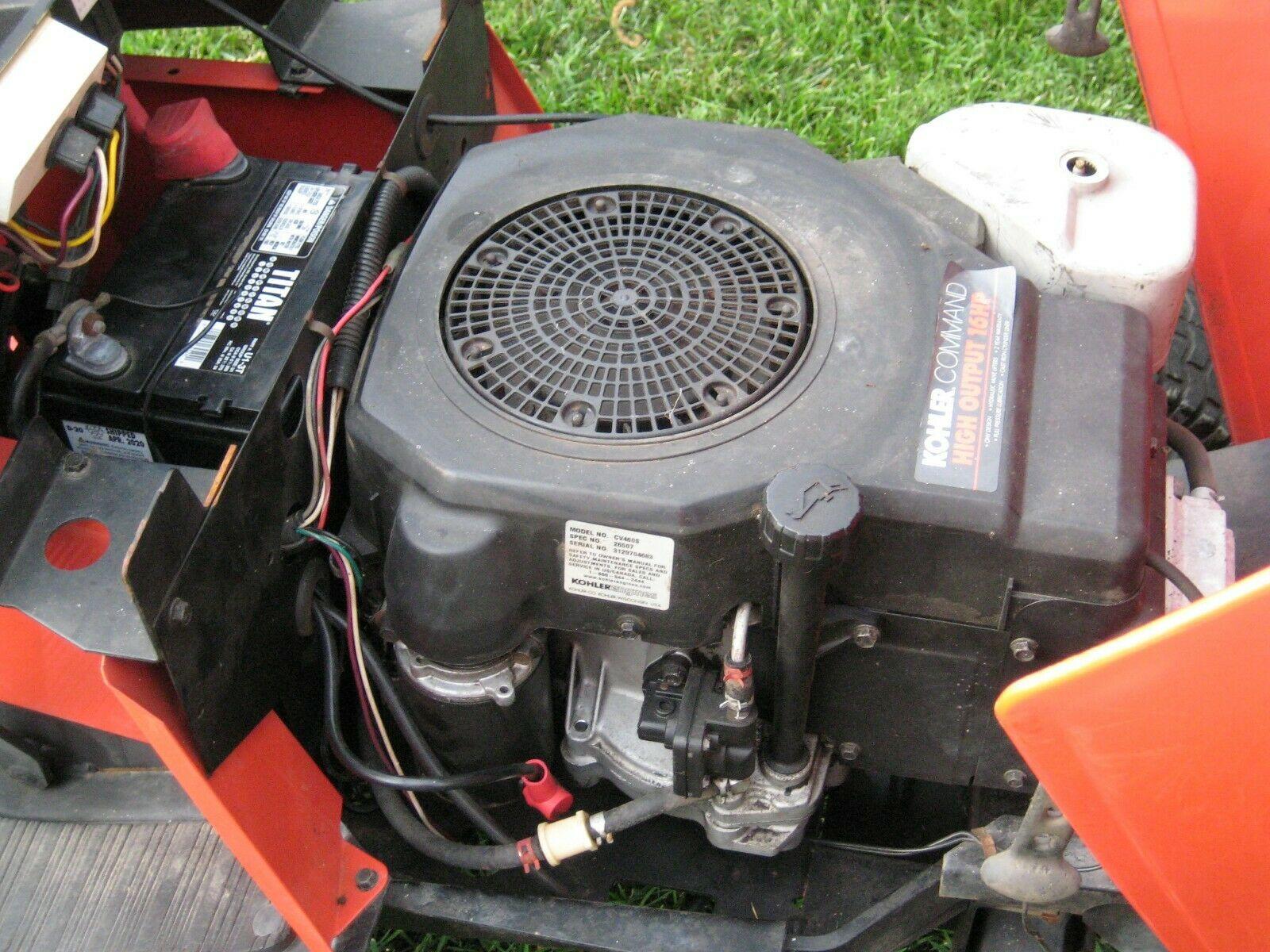 simplicity broadmoor lawn tractor lawn mower 16 hp kohler comand high output