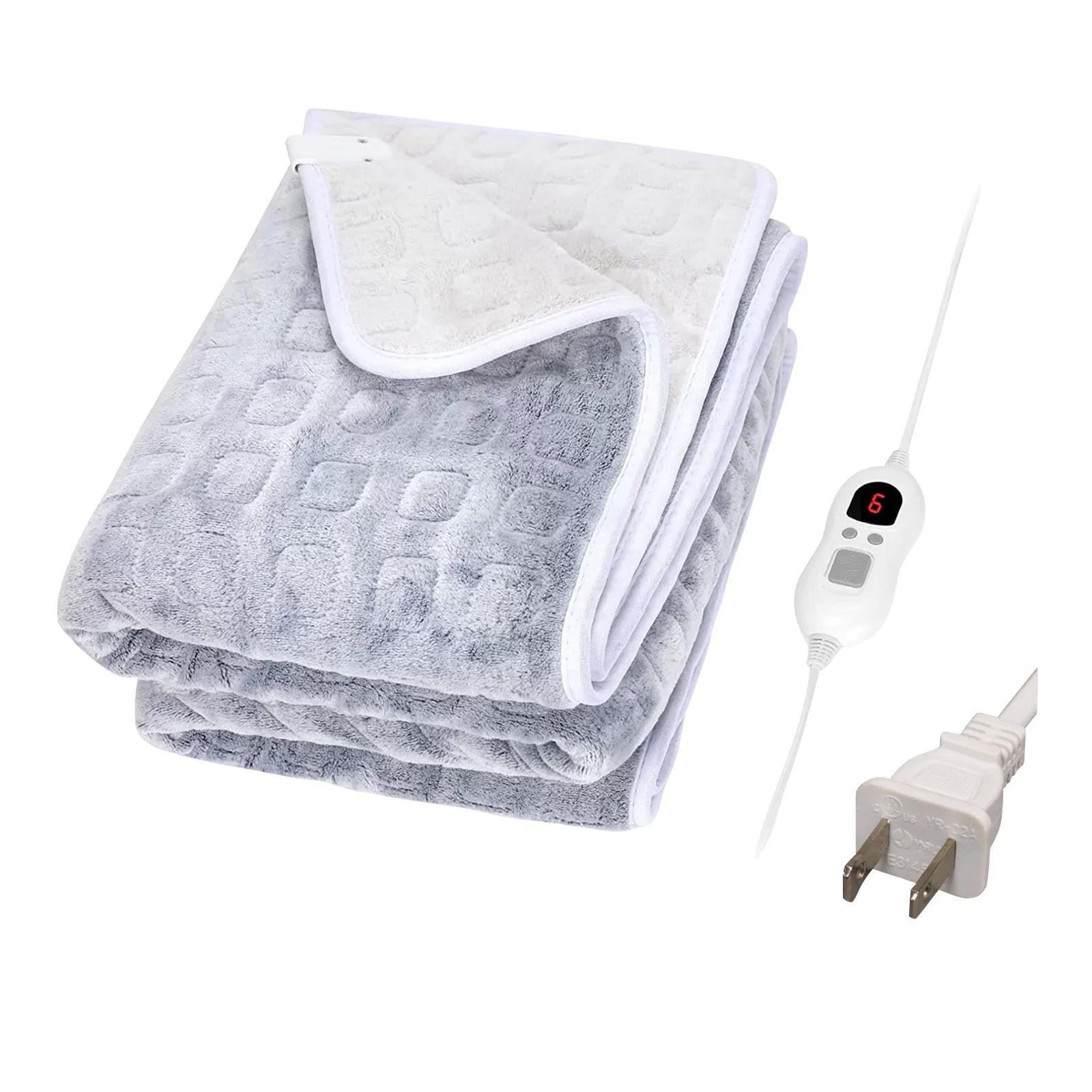 Space Heaters for Indoor Use Heated Weighted Blanket Cozy Soft Flannel Electric Heated Winter Blanket Blanket Electric Heated Soft