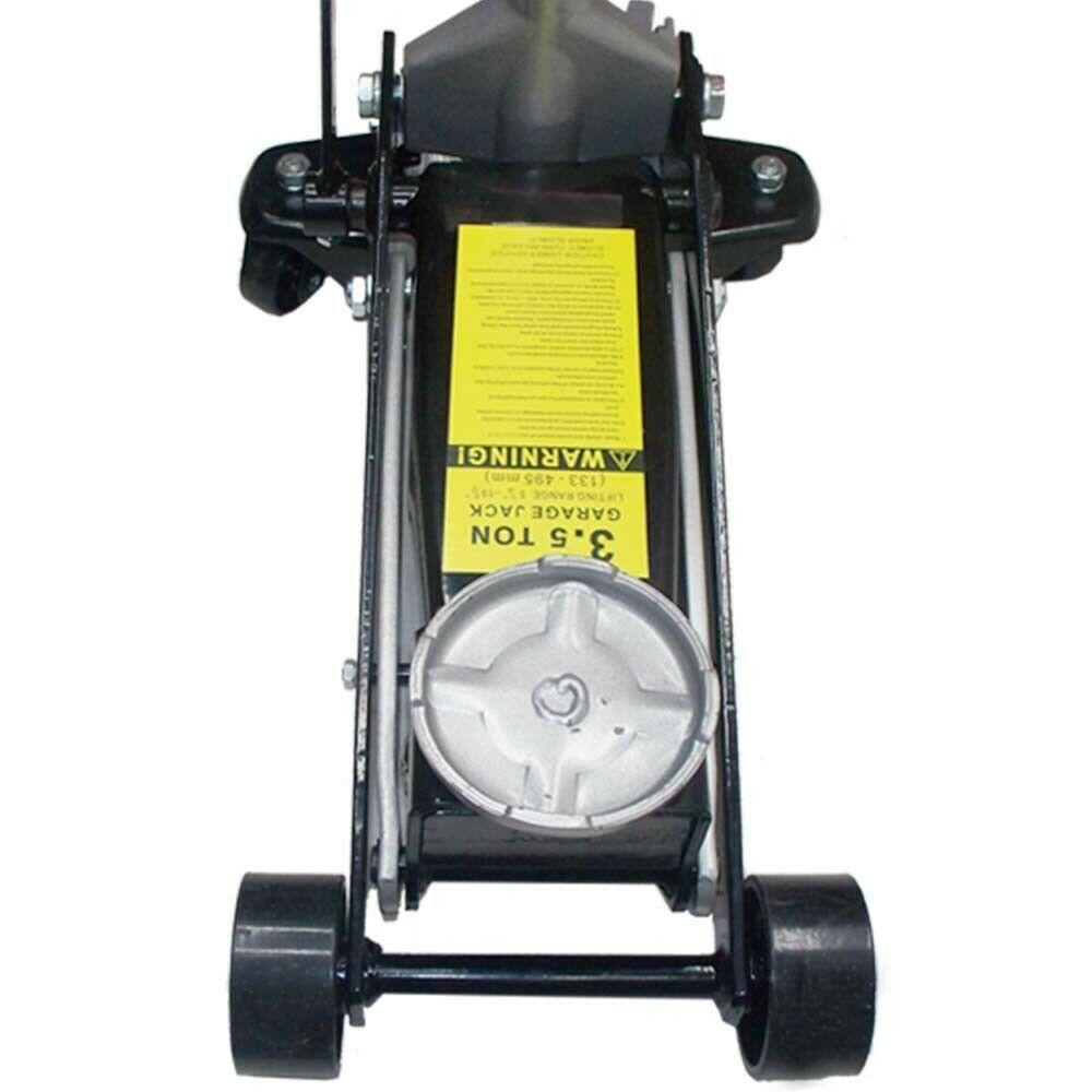 3.5 Ton GaraCar Truck  Auto Shop Floor Jack Lift 5-1/4" to 19-1/2"