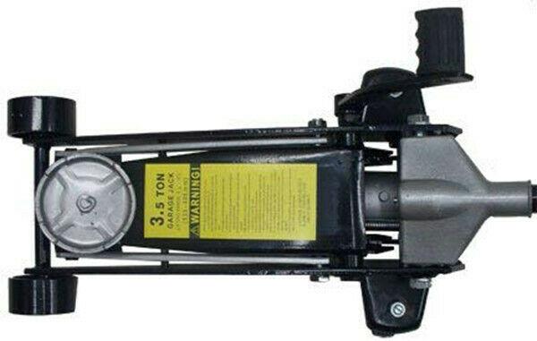 3.5 Ton GaraCar Truck  Auto Shop Floor Jack Lift 5-1/4" to 19-1/2"