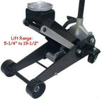 3.5 Ton GaraCar Truck  Auto Shop Floor Jack Lift 5-1/4" to 19-1/2"