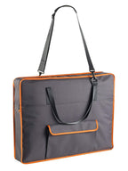 hunter Alu-Frame Dog Transport Box, 91 x 61 x 58 cm, Anthracite/Orange