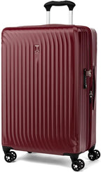 Maxlite Air Hardside Expandable Luggage, 8 Spinner Wheels, Lightweight Hard Shell Polycarbonate, Cabernet, 3-Piece Set (21/25/29)
