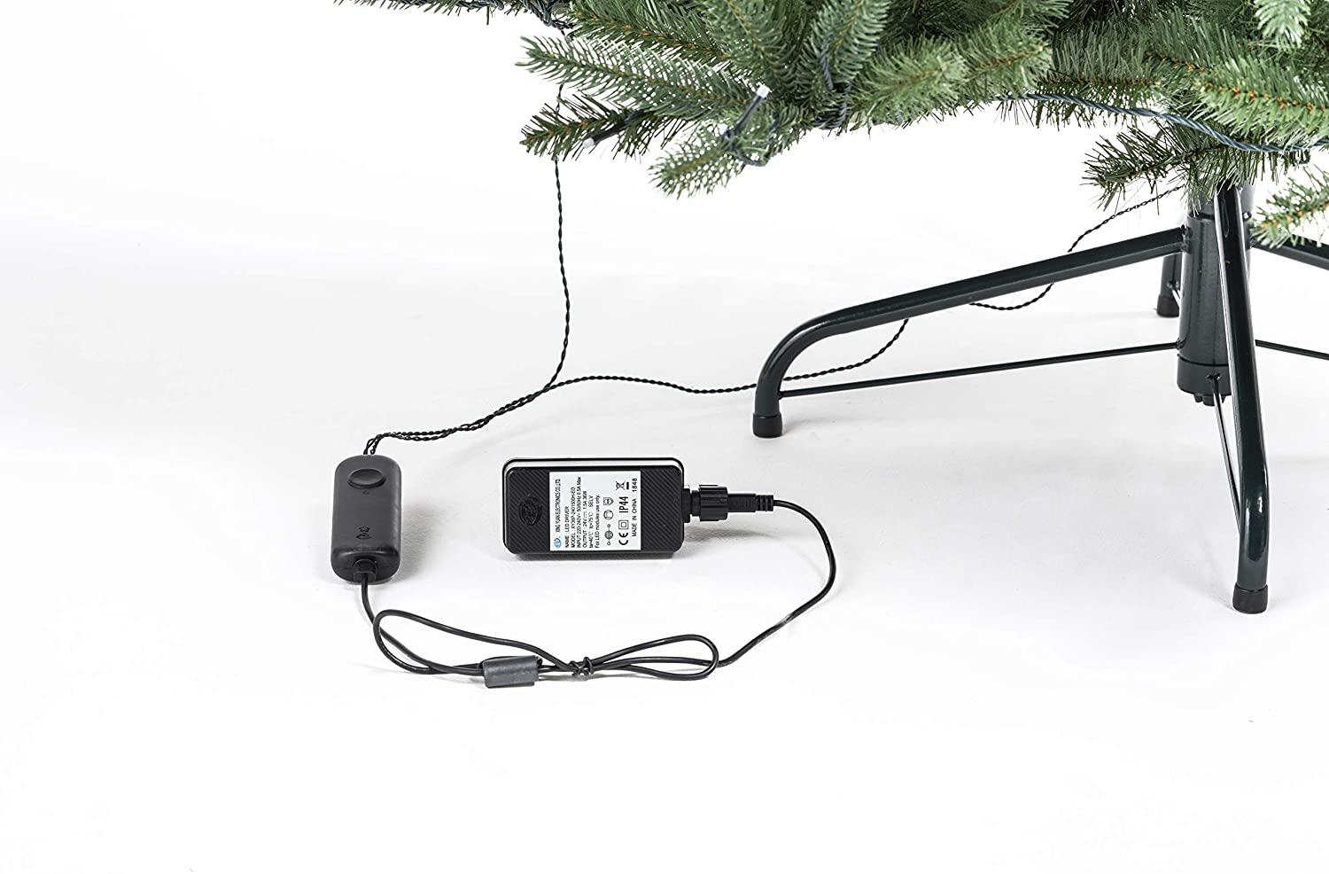 Twinkly App Controlled 6' Pre-lit Christmas Tree w/400 RGB LED Lights - Gen II