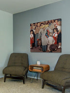 Marmont Hill "Christmas Homecoming" by Norman Rockwell Painting Print on Canvas