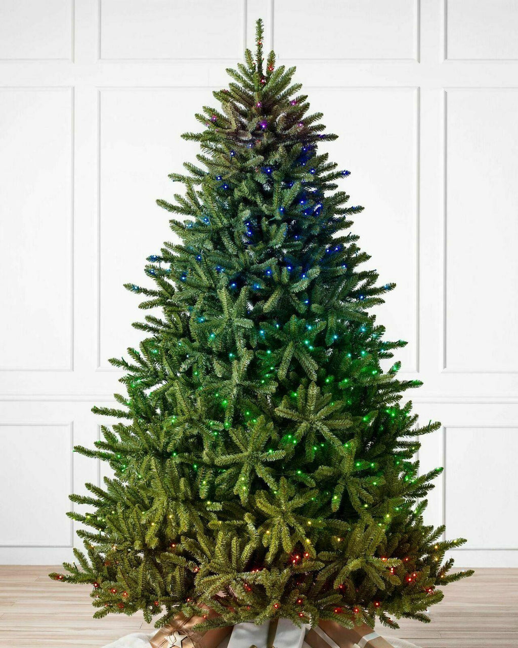 Balsam Hill Classic Blue Spruce Height 7.5 Ft Width 60" Christmas Tree - Clear