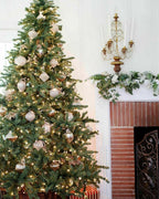 Balsam Hill Classic Blue Spruce Height 7.5 Ft Width 60" Christmas Tree - Clear