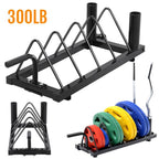 SmileMart Weight Plate Holder, Black