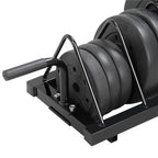 SmileMart Weight Plate Holder, Black