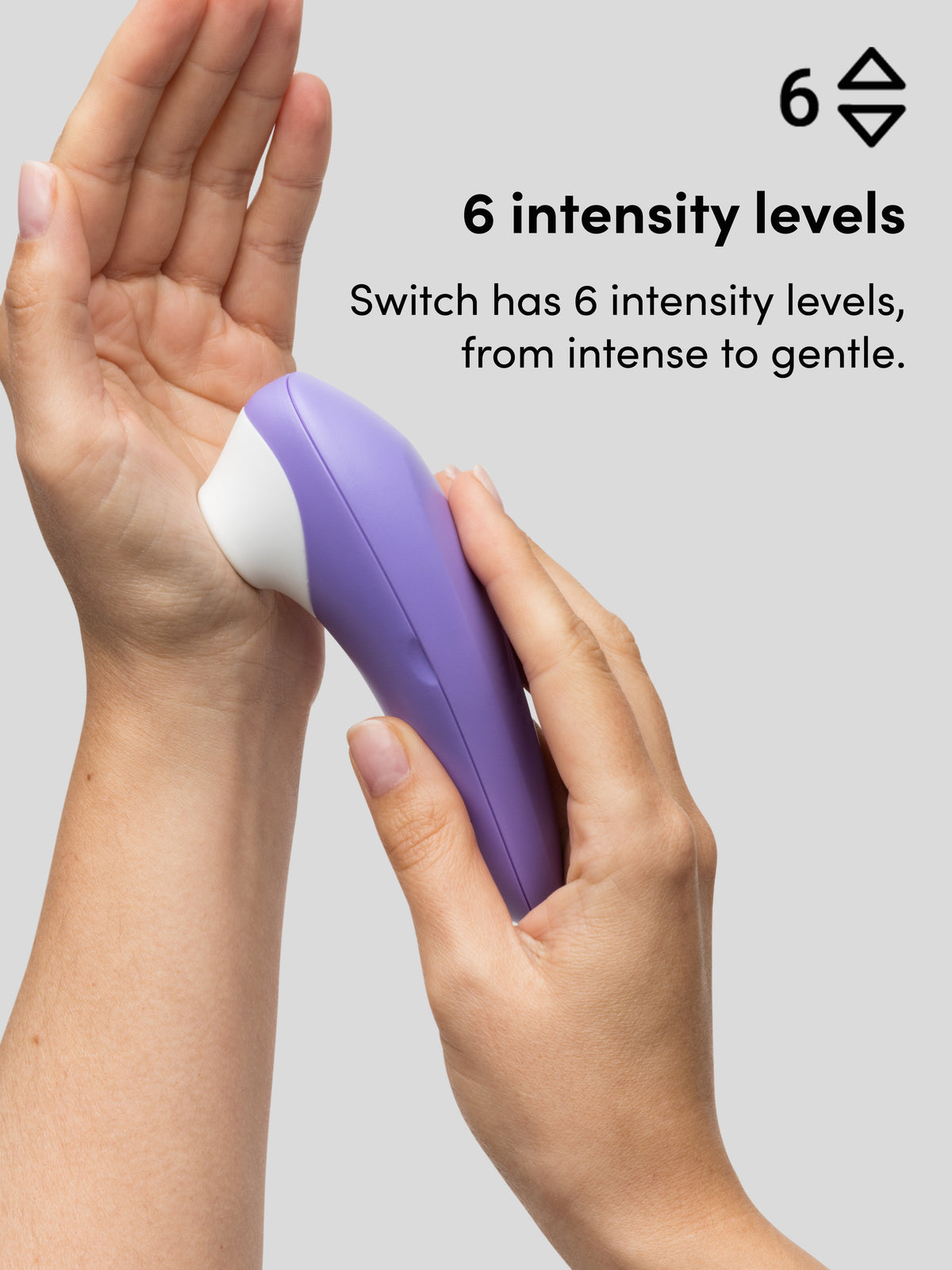 Lovehoney X ROMP Switch Clitoral Suction Stimulator, Purple