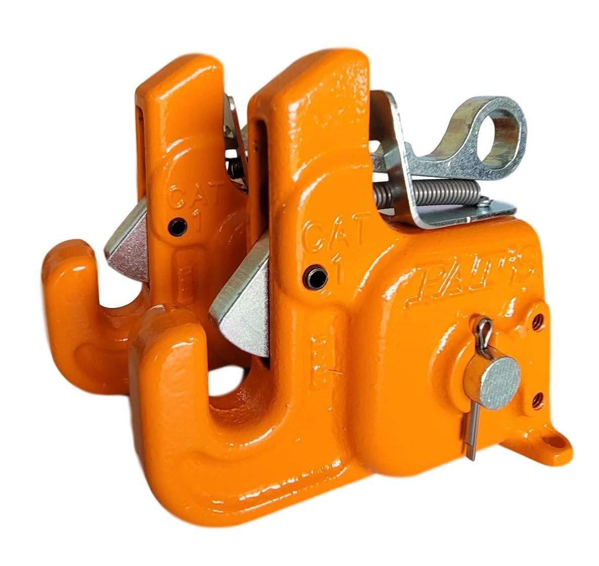 pat's easy change with stabilizer bar - quick hitch system on the market – flexible, durable and affordable (orange cat #1)