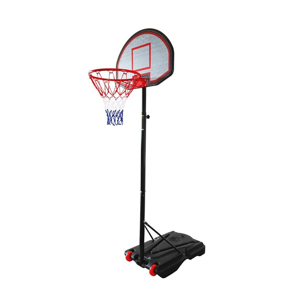 Rinhoo Basketball Stand Set Portable Mobile Basketball System Height Adjustable Basketball Hoop &amp; Goal for Youth Kid