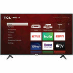 tcl 50s435  50"  hdr 4k ultra hd wall mountable smart led roku tv
