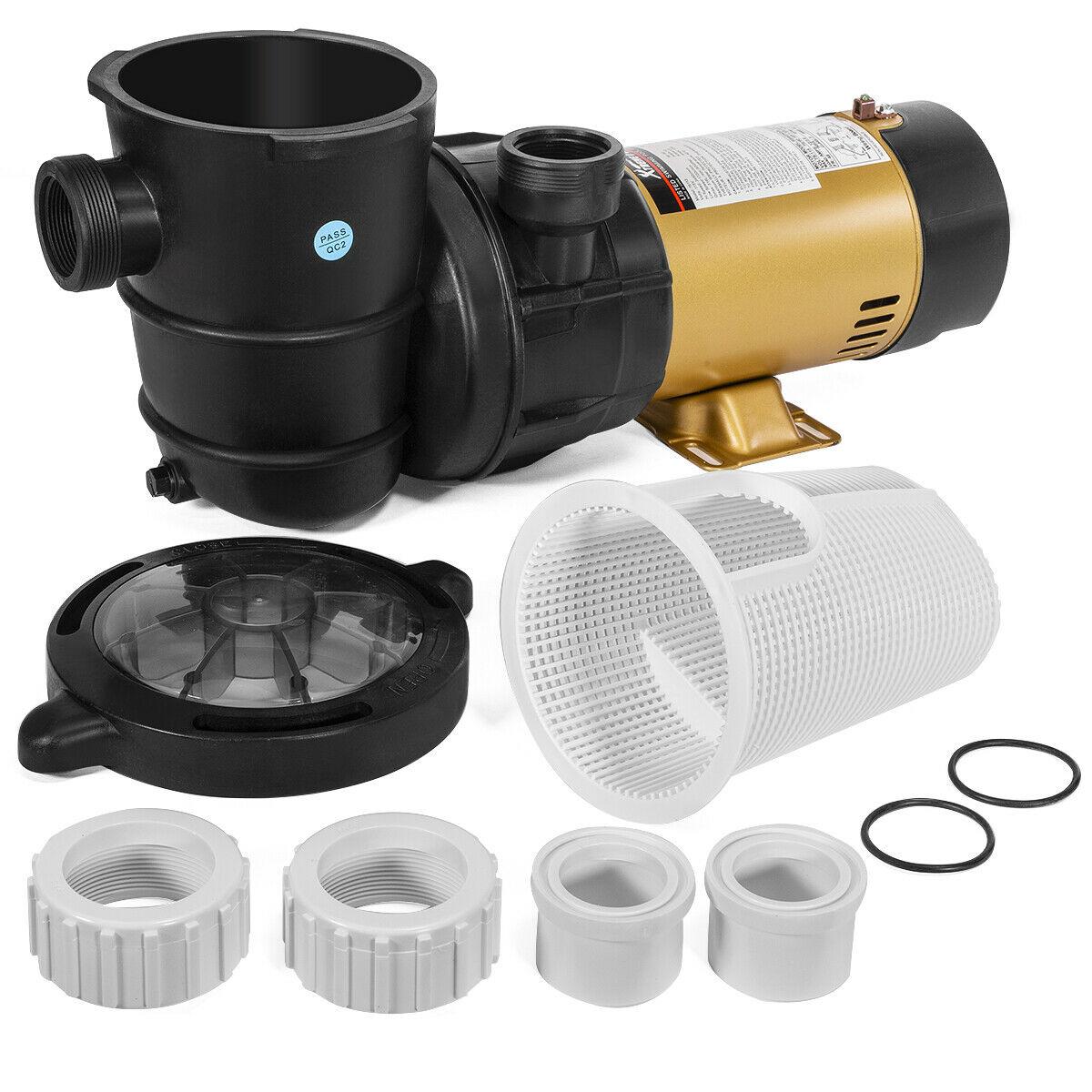 1.5hp variable speed swimming pool pump energy efficient strainer 2-speed