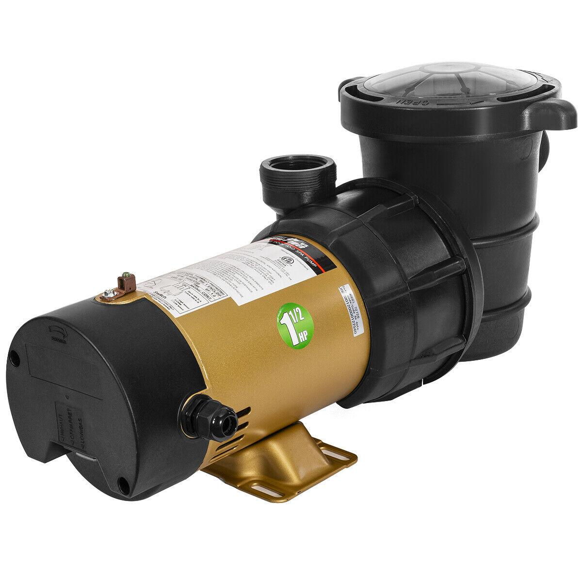 1.5hp variable speed swimming pool pump energy efficient strainer 2-speed