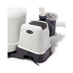 intex 3000 gph above ground pool sand filter pump w/ 1.5 inch pump hose (2 pack)