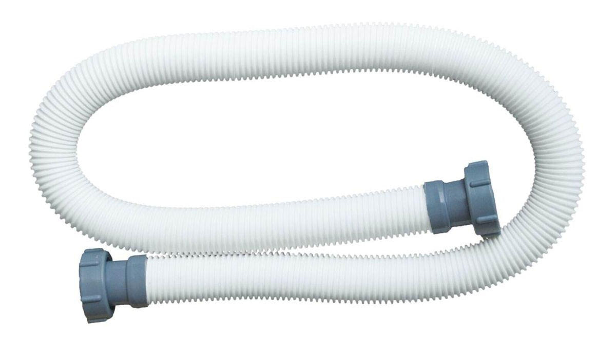 intex 3000 gph above ground pool sand filter pump w/ 1.5 inch pump hose (2 pack)