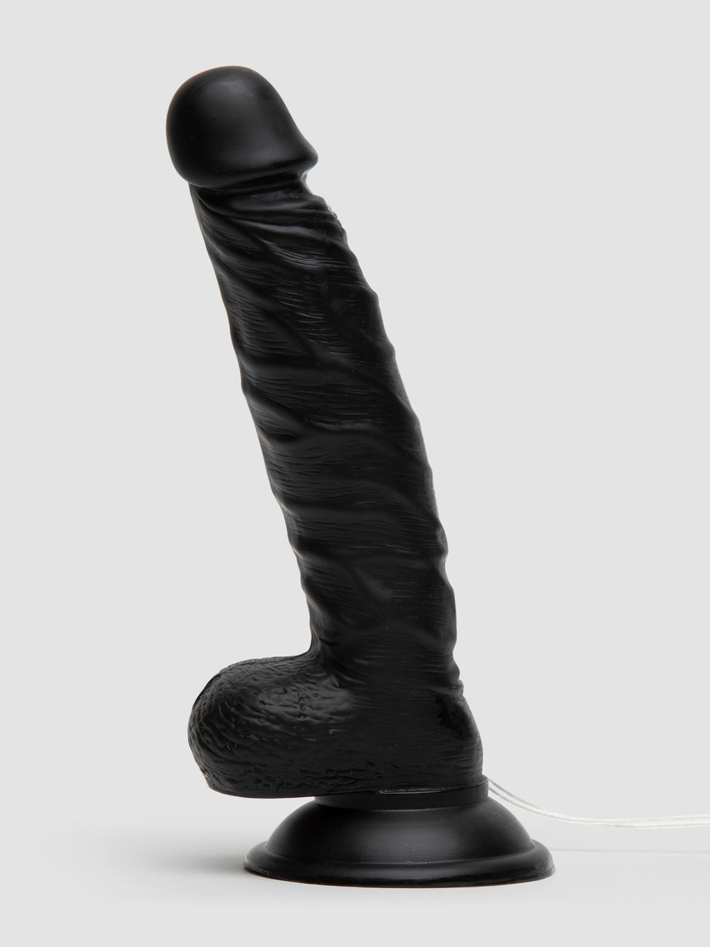 Lifelike Lover Classic Realistic Dildo Vibrator 8 Inch, Black | Black