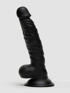 Lifelike Lover Classic Realistic Dildo Vibrator 8 Inch, Black | Black
