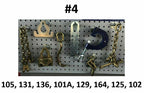 SET#4 - 8 PIECES AUTO BODY FRAME MACHINE TOOLS CHAINS CLAMP SET COMBO DEAL