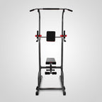 Power Towers Adjustable Height Multistation Power Tower 330 440LBS Dip Bar and Pull Up Station Home Fitness Workout Station for Indoor Home Fitness (363 with Bench Press)