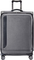 Malibu Bay 3.0 Spinner Luggage (Gray, Checked-Medium 25-Inch)