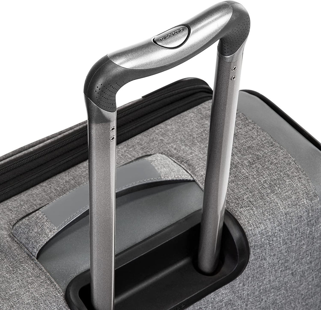 Malibu Bay 3.0 Spinner Luggage (Gray, Checked-Medium 25-Inch)