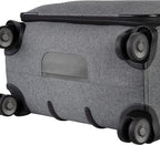 Malibu Bay 3.0 Spinner Luggage (Gray, Checked-Medium 25-Inch)