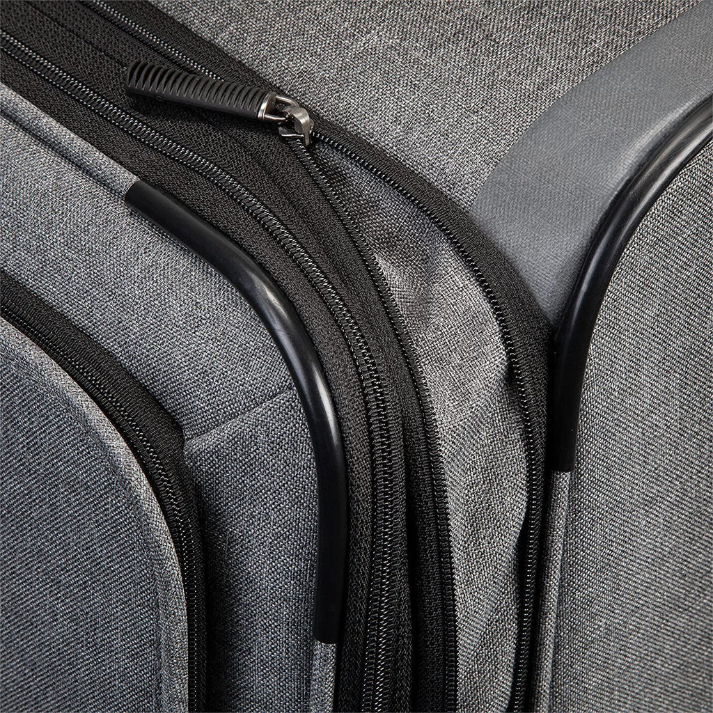 Malibu Bay 3.0 Spinner Luggage (Gray, Checked-Medium 25-Inch)
