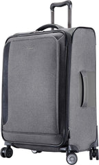 Malibu Bay 3.0 Spinner Luggage (Gray, Checked-Medium 25-Inch)