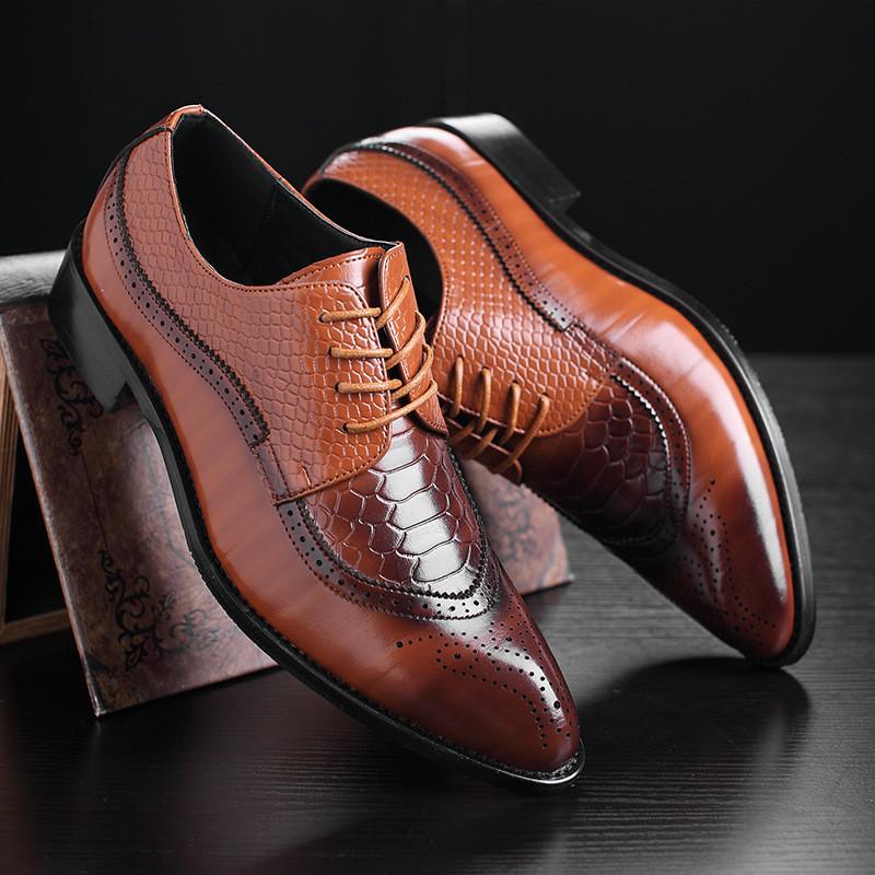 Men's Shoes - British Style Classic Business Formal Shoes