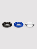 BASICS Donut Cock Ring Multipack (3 Count), Clear