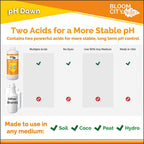 bloom city professional ph down liquid fertilizer, 5 gallon (640 oz)