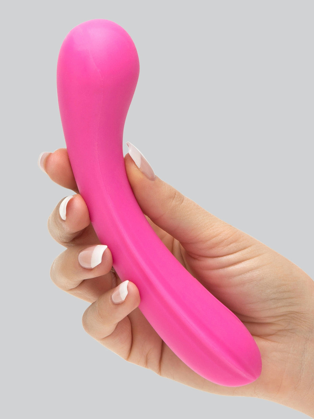 Lovehoney Satisfy Me G-Spot Silicone Dildo, Pink