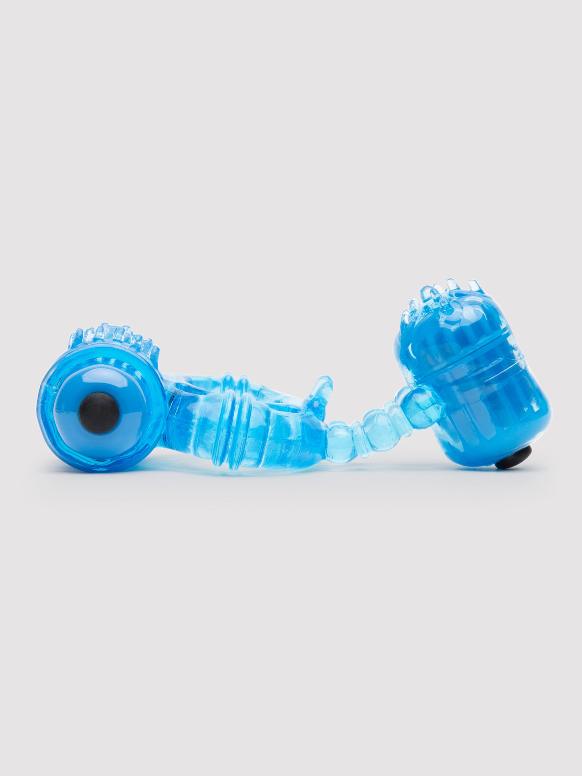 Lovehoney Double Ding Vibrating Cock Ring, Blue