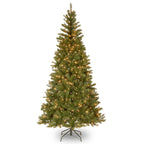 7' Pre-Lit Aspen Spruce Artificial Christmas Tree - Clear Lights