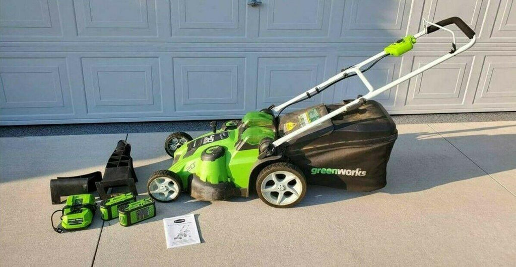 Greenworks 40 V Lithium-Ion Lawn Dual Blade Lawn Mower
