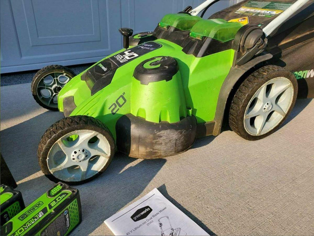 Greenworks 40 V Lithium-Ion Lawn Dual Blade Lawn Mower