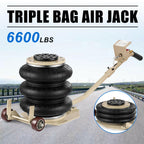 Triple Bag Air Jack 3 Ton 6600lbs Pneumatic Car Jack Lift Height Up to 16 Inch