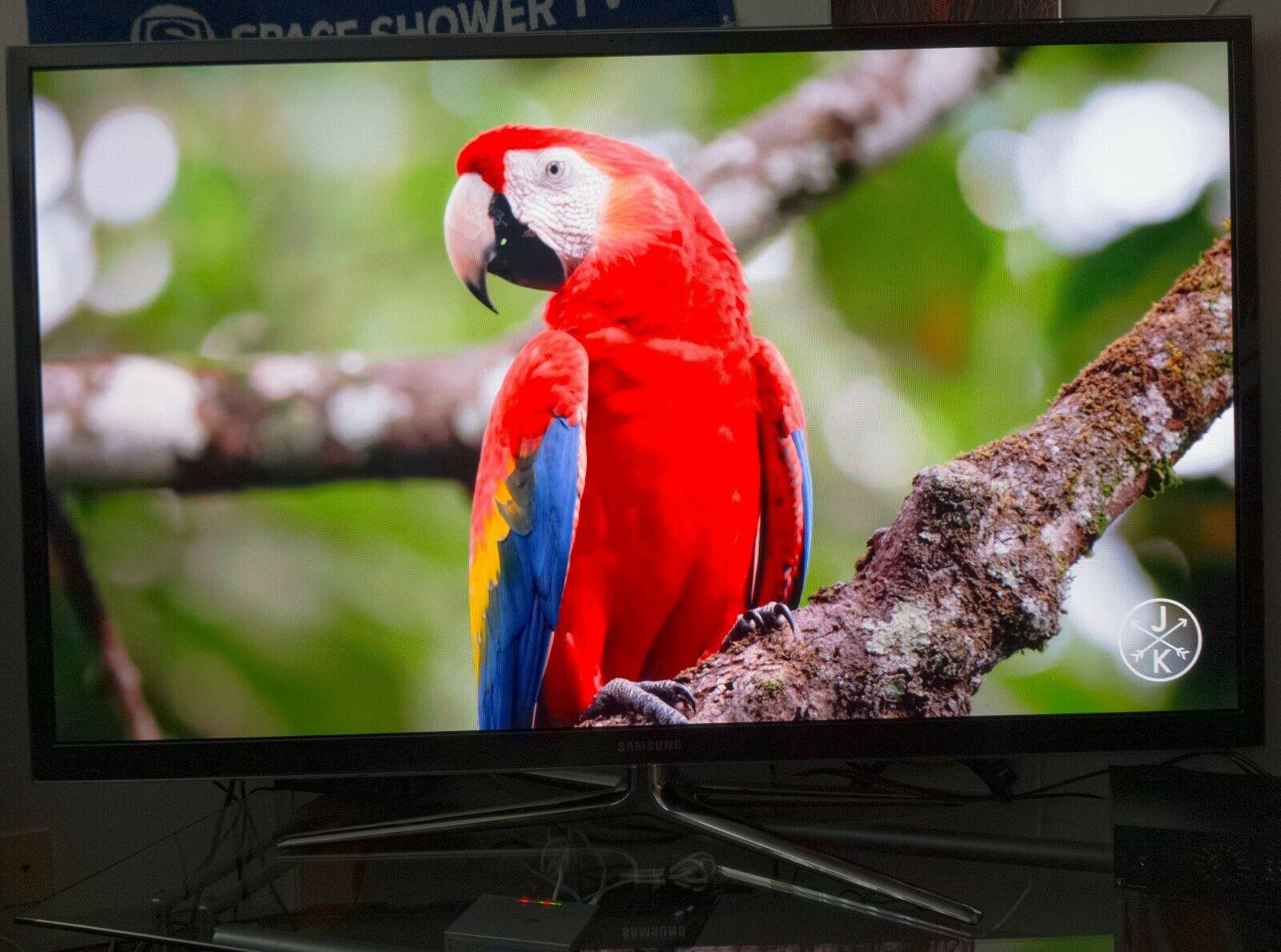 samsung pn64e8000 2012 64" 1080p plasma display tv + remotes, 3d glasses ~modded