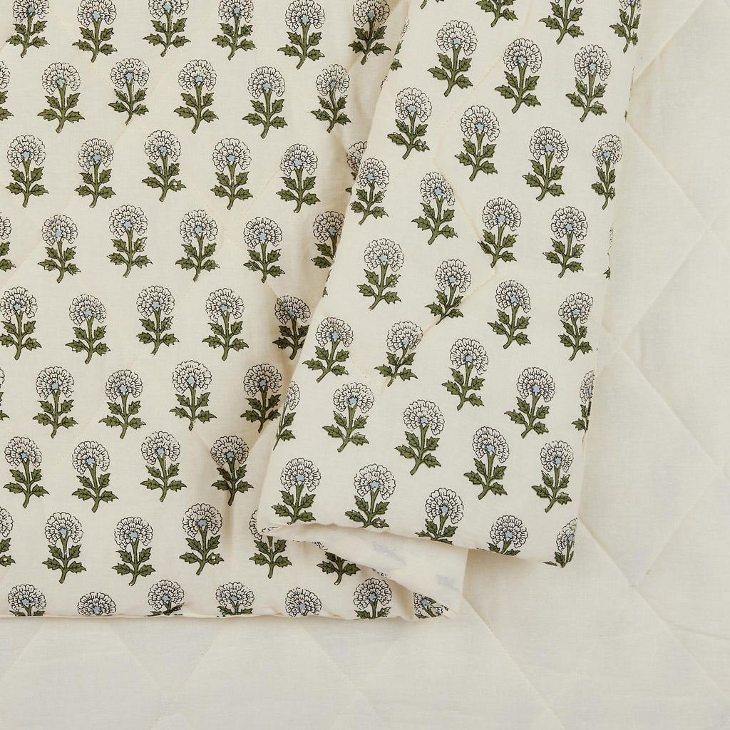 Laurel &amp; Mayfair Gwyn 3-PC Quilt Set, Full/Queen, Cream