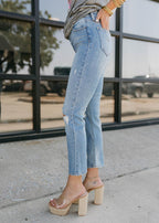 rise mom fit jeans