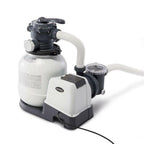 intex 26645eg 2100 gph above ground pool sand filter pump with automatic timer