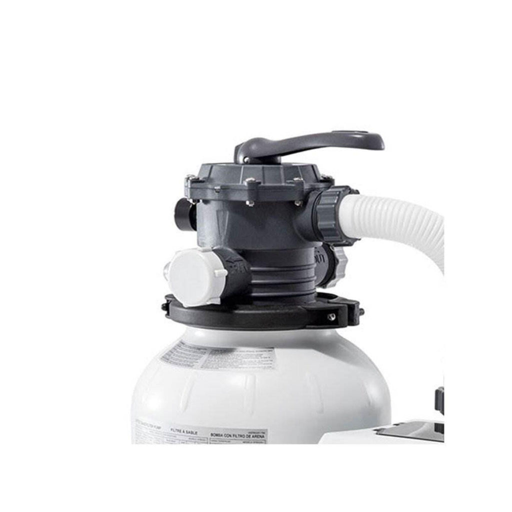 intex 26645eg 2100 gph above ground pool sand filter pump with automatic timer